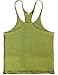 Alivebody Herren Bodybuilding Gym Tank Tops Stringer Y Zurück Grün M