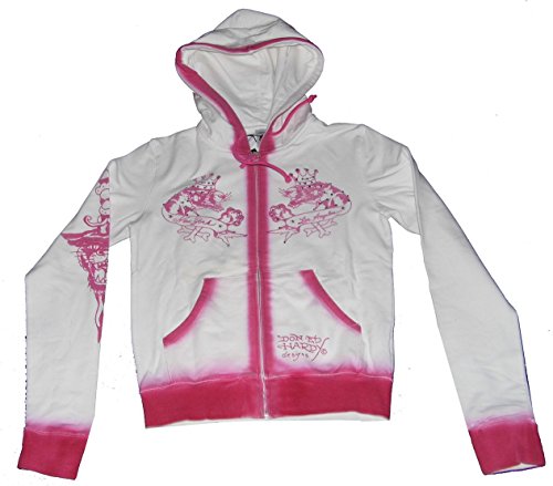 Preisvergleich Produktbild Ed Hardy Jacke weiss, USA Style Gr.L