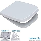 toto wc sitz deckel klodeckel vc10162 extra flach weiß LANGLEBIGKEIT | Sowohl die hochwertige Verarbeitung in Duroplast als auch das Scharnier aus Edelstahl gewährleisten eine besonders lange Haltbarkeit des WC-Sitzes