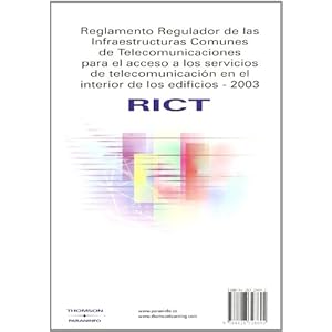Reglamento regulador de las infraestructuras comunes