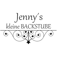 Wandtattoo Küche - Kleine Backstube und Name