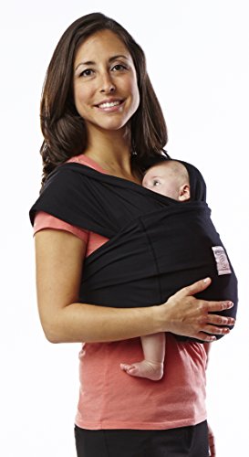 Baby K'tan Baby Carrier (Medium, Black)