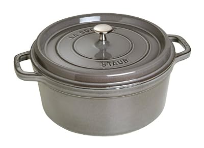 Staub 1102818 Cocotte Ronde Gris Graphite 28 cm