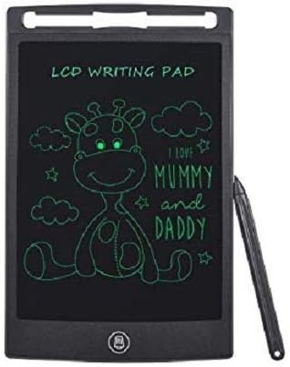 Heypex 15R 8.5" E-Writer LCD Writing Pad Paperless Memo Digital Tablet/Notepad/Stylus Drawing for Erase Button & Pen to Write (Random Colour)