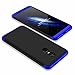 Price comparison product image DESCHE Xiaomi Redmi 5 Plus Case Blue black PC Hard 360 Degrees Full Body Protective Cover Ultra-thin Anti-Scratch Bumper Matte Phone Case 3 in 1 Blue black