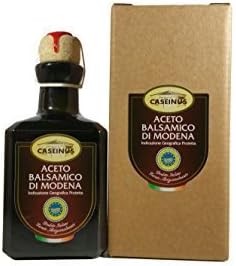 Modena Balsamic Vinegar PGI CASEINUS - Aceto Balsamico di Modena IGP - 8.8 Oz. (250 ml)