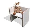 Kinder Wendehocker "2mount" - weiss - Multifunktional