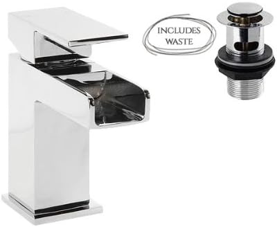 Arian 'Tilia' Mono Basin Mixer with Push Waste