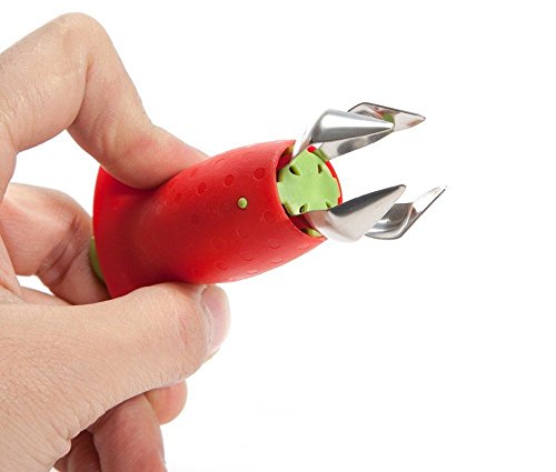 BlueBeach® Tomaten Erdbeeren Fruit Corer - 4