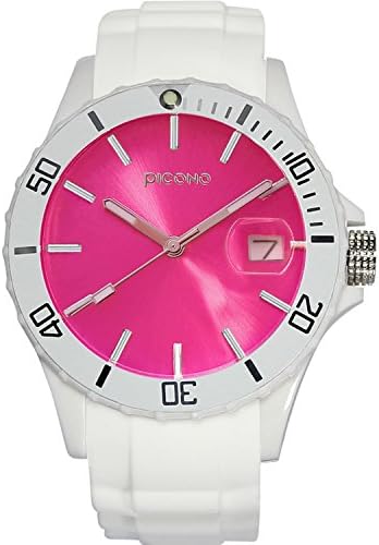 PICONO BA-SC-08 White Silicone Strap Watch