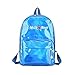 Produktbild Masculina Rucksack Frauen Silber Hologramm Mädchen Rucksack Herren Tasche Leder Holographische Schultasche Bolsos WM544Z Blue