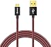 Produktbild Samar â € 2 m/6.6 ft Typ C auf USB 3.0 Kabel (2017 Version), extrem strapazierfähigem Nylon geflochten mit vergoldete Stecker für Galaxy S8, Apple MacBook, One Plus 2/3 und mehr Geräte