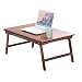 Produktbild Tragbarer Laptop-Ständer aus Bambus, Mehrzweck-Schreibtisch, Notebook-Tischlesehalter, Frühstücks-Tablett, Klapptisch, kleiner Garten oder Campingtisch - ideal als Beistelltisch ( Size : 70X40X30cm )