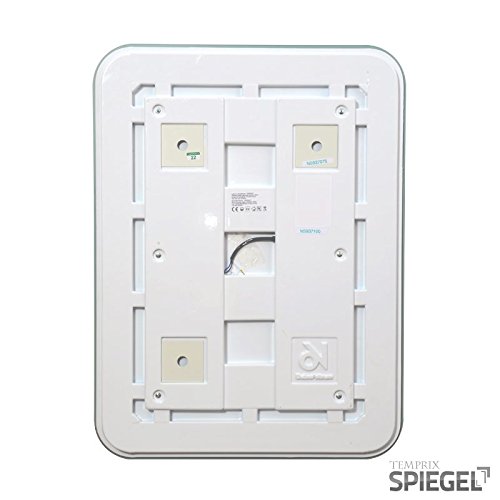 LED Badspiegel beleuchtet Perfekt Badezimmerspiegel mit Beleuchtung 80 x 60 cm - 8