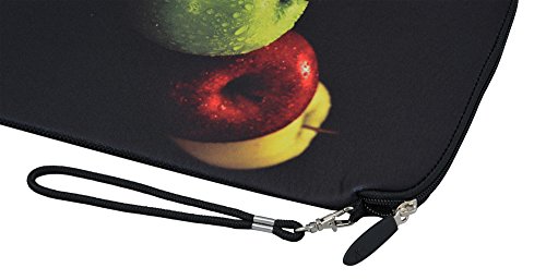 MySleeveDesign Samsung Galaxy Tab 4 3 S Sleeve Hülle für Tablets von 9,7 – 10,5 Zoll – Tasche geeignet für Apple iPad Pro & Air Lenovo A10 Acer Aspire Note 3 Asus Sony uvm. – Colored Apple [10] - 3