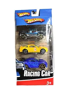 RKZ Model Die Cast car Set (Metal) with Free Wheels | Hot Model di-cast Toy Vehicle|High Speed Racing Cars Fast and Furious Style car Set for Kids (3 in 1, Metal Cars)