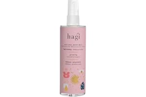 Hagi Naturalna mgiełka do ciała Bali Holiday | 100 ml | świecąca | połysk skóry | z cząsteczkami złota | olejki eteryczne | esencja z trawy cytrynowej, cedru, szałwii i grejpfruta |