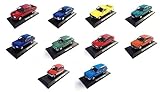  Unbekannt Satz von 10 Dacia Autos - Skala 1/43 - UDSSR DIECAST DEAGOSTINI BALKANS