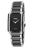 Rado R20613152 Damen-Armbanduhr, Keramik, Edelstahl, schwarzes Zifferblatt