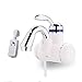 Produktbild Sofortiger elektrischer heißer Wasser-Hahn Badezimmer 220V klassischer sofortiger Behälterless elektrischer Warmwasser-Hahn-Hahn , white