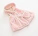 Arrowhunt Baby Girl's Fleece Hooded Gilet with Cross-body Bag