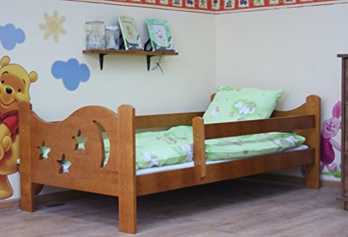 Moon N Stars Toddler Bed - Alder