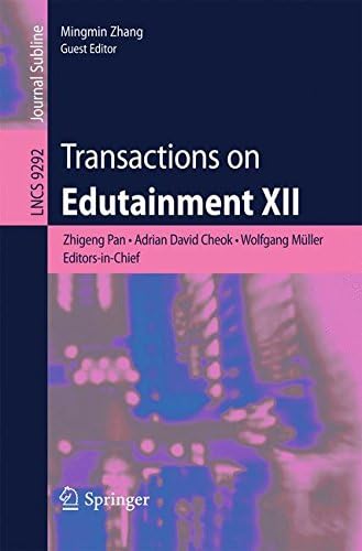 Transactions on Edutainment XII: 9292
