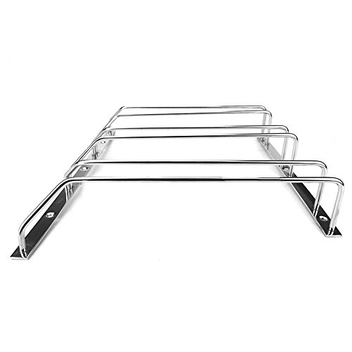 Küche Wand Bar 35cm Länge drei Zeilen Edelstahl Champagner Gläsern Wein Glas Cup Holder Hanger Display Rack - 3