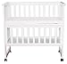 Baby Bassinet with Storage Shelf (White)