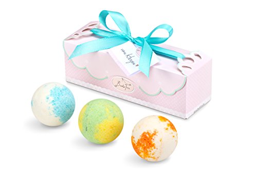 Badefee Geschenkset Sprudelkugeln Mix Frisch