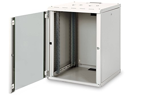 DIGITUS Professional 16HE Netzwerk Wandgehäuse / Wandschrank, Unique Line, 820x600x600 mm, grau (RAL 7035) - 3