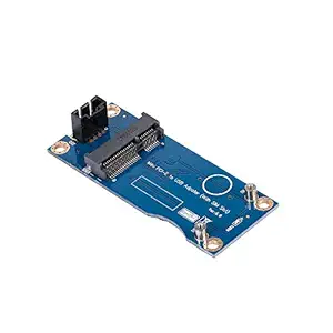 Homgee Mini PCI-E to USB Adapter Card with SIM Slot WWAN Test Converter Adapter Card 3G/4G Module Vertical Type