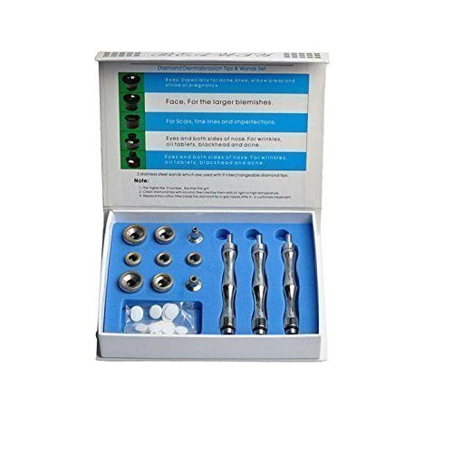 MAKARTT®Diamond Microdermabrasion Accessories Replacement Set with Stainless Steel Tips