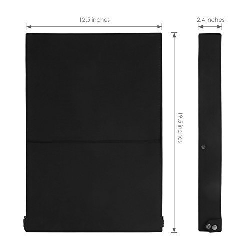 Amzdeal Brillenständer Brillen Display Brillenhalter für 16 Brillen Schwarz - 2