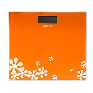 Belita 1152 Digital Personal Weighing Scale (Orange)