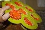 Somine Gefrierbehälter zum Einfrieren und Aufbewahrung(Lot de 2) von Babynahrung con Löffel & Gabel(Wärmeempfindlichen) als Behälter für Babybrei/Babykost-BPA-frei & FDA zugelassen, ideale Portionsgröße - 9