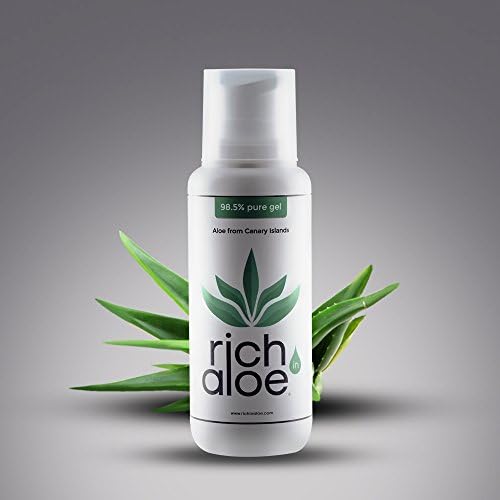 Aloe Vera Pure Gel - natural serum. 100% organic Aloe Vera plants from Tenerife, Canary Islands.