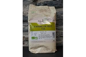 MELBIO - FARINE DE BLE T55 1KG