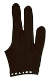 Billardhandschuh Felice, schwarz