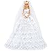 Produktbild E-TING Handgefertigte Kleidung 1 Stk Organza Braut Abendkleid Set Party Gown Dresses Xmas für Barbie Fashionista-Puppen