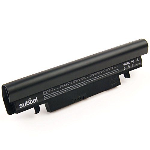 subtel® Akku für Samsung N145 Plus / NP-N145 Samsung N150 Plus NP-N150 Samsung NP-NC10 Plus (Intel ATOM N450, Intel ATOM N455) 4400mAh Ersatzakku Austausch Batterie AA-PB2VC6 AA-PL2VC6 - 2