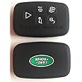 BICYCLISM Premium Silicone Smart Key Cover for Land Rover Range Rover Discovery Evoque