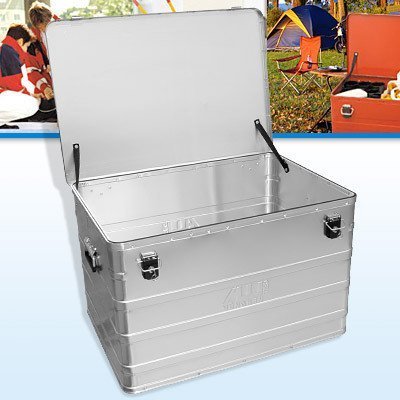 Preisvergleich Produktbild Aluminiumbox B184 mit Zylinderschloss 790 x 560 x 487 mm