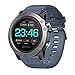 Produktbild Janly Zeblaze Vibe 3 EKG IP67 Wasserdicht Sport Fitness Tracker 1,22"Farb-Touchscreen Aktivitätsüberwachung Multisensoren Mobile Alarme Schrittzähler Schlafmonitor Bluetooth Smartwatch (Blau)