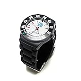 Armbanduhr, Silikon, Fiat 500, Schwarz