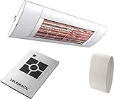 Etherma IR-Heizstrahler Solamagic SM-S1-2000-W-AKTION DimmModul+Handsender Heizstrahler 9120061392072