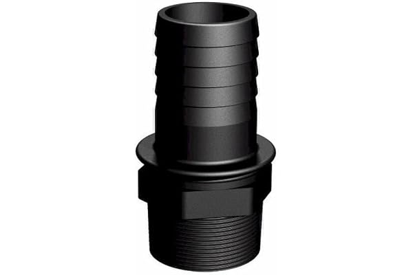 Raccord male 2" - Cannelé Droit Ø50Mm