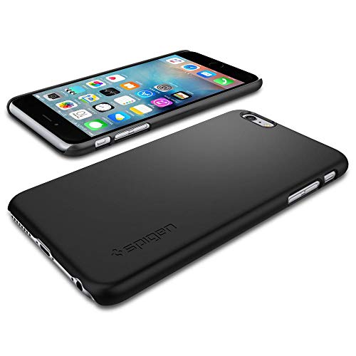 Spigen SGP11638 - Funda para iPhone 6 Plus   6S Plus  Negro