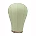 Multi Size-Cork Canvas Block Head Mannequin Mainkin Head For Wig Making Drying Styling Coloring 21 Inch