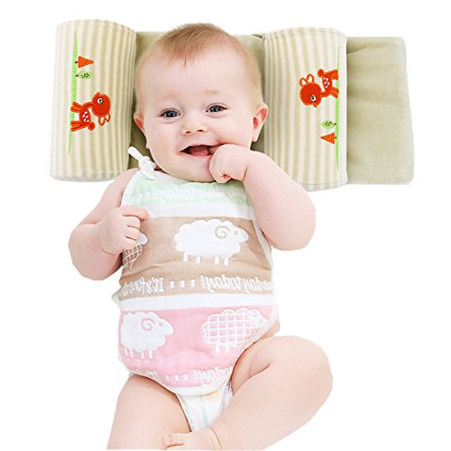 Gemini Fairy Babykissen Neugeborenes Säugling verhindern vom flachen Kopf-Baby-Kopf-Stützkissen, gegen Plattkopf und Verformung für eine schöne Kopfform ,100% schadstofffrei